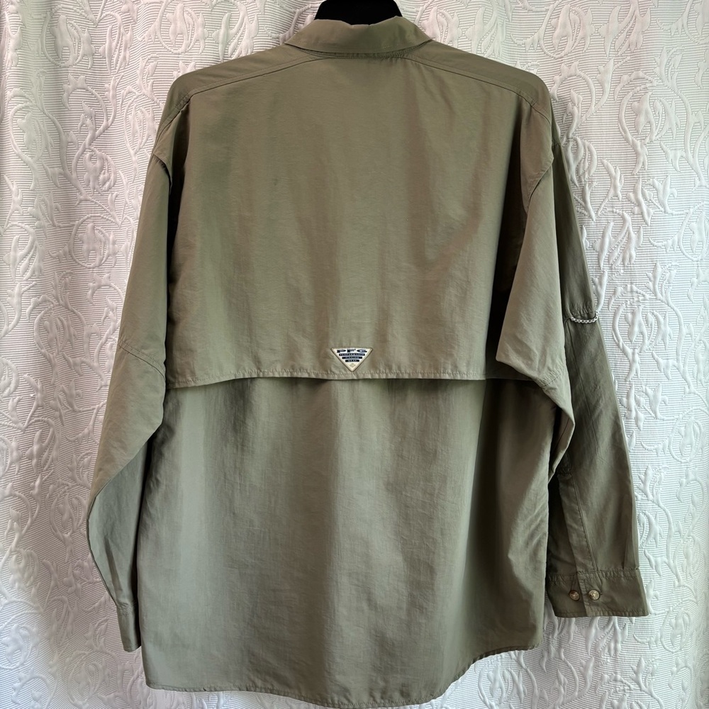 Columbia PFG long sleeve The Wharf Orange Beach size large - Picture 4 of 4